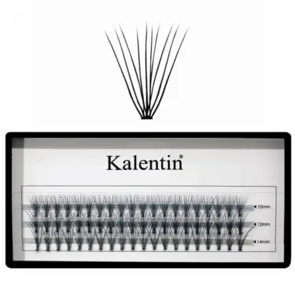 Kalentin Extensiones De Pestañas En Mechones C 0,10 MIX